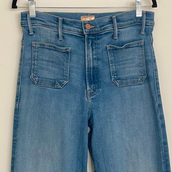 MOTHER The Hustler Roller Patch Pocket Sneak – High-Rise – Size 29 - Picture 4 of 8